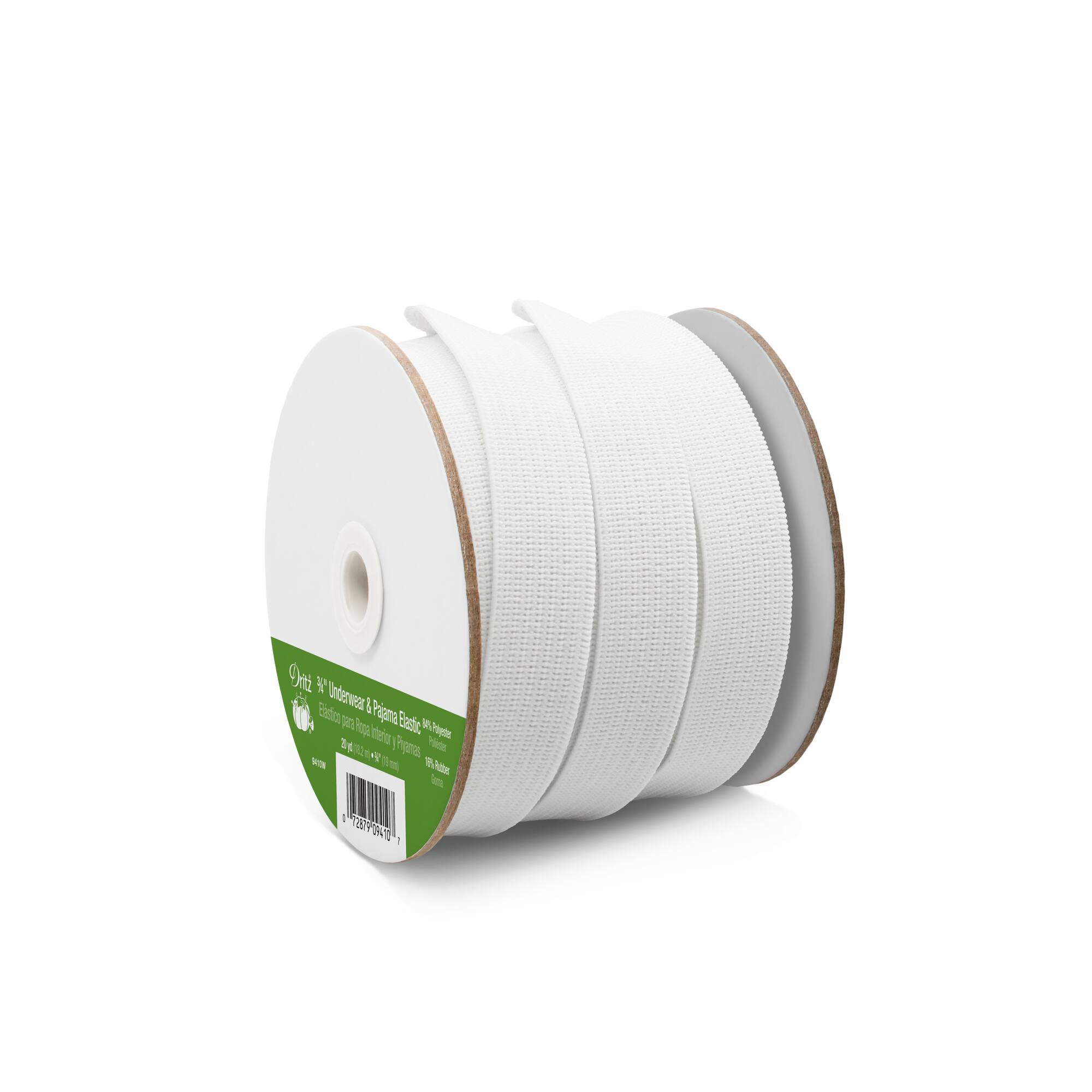 Dritz® 3/4" White Underwear & Pajama Elastic